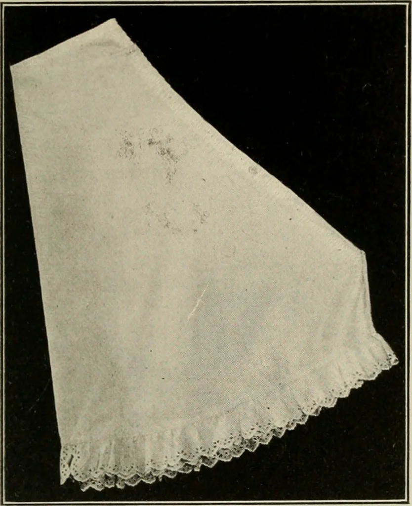 An illustration from School sewing based on home problems, 1916, leaf 228