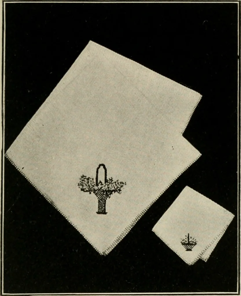 An illustration from School sewing based on home problems, 1916, leaf 240