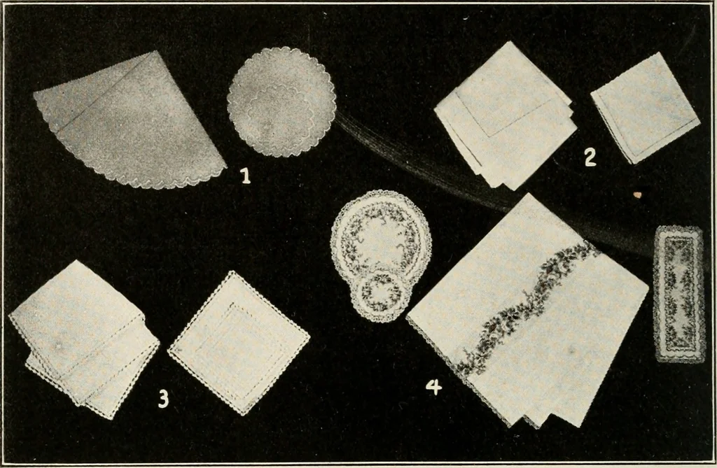 An illustration from School sewing based on home problems, 1916, leaf 241