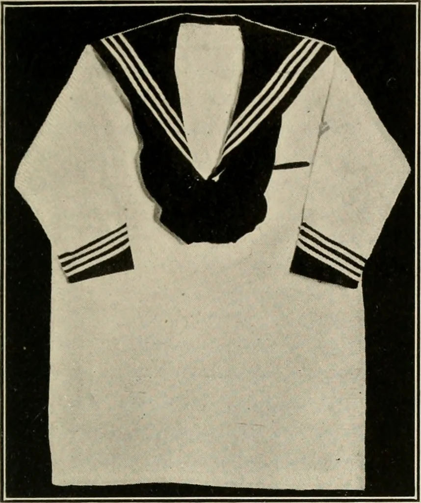 An illustration from School sewing based on home problems, 1916, leaf 248