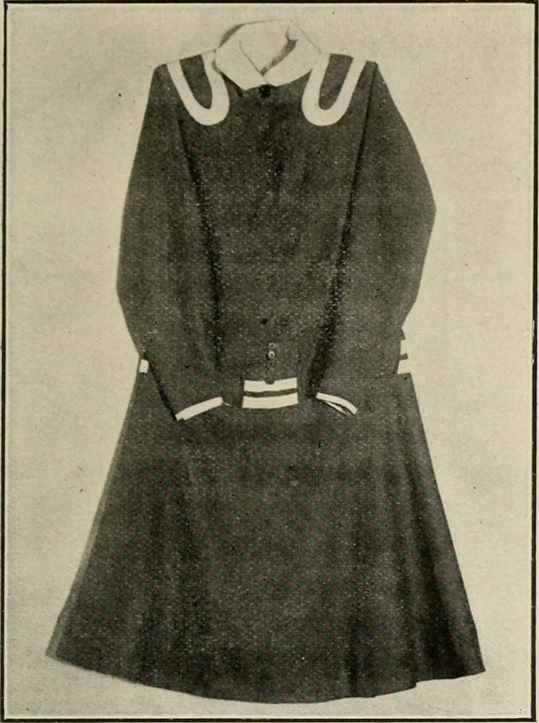 An illustration from School sewing based on home problems, 1916, leaf 268