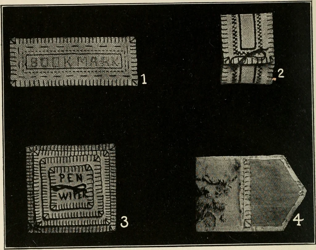 An illustration from School sewing based on home problems, 1916, leaf 29