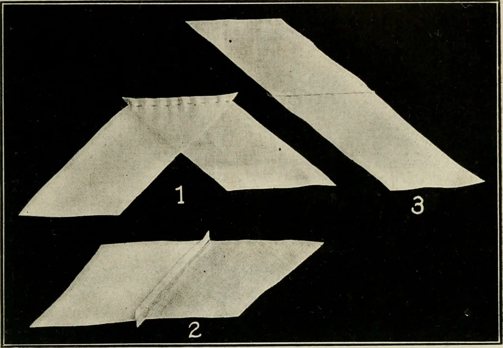 An illustration from School sewing based on home problems, 1916, leaf 342
