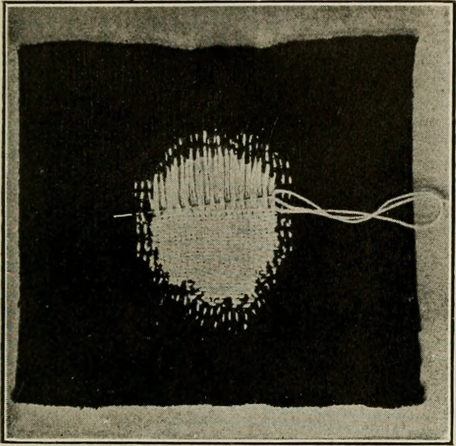 An illustration from School sewing based on home problems, 1916, leaf 352