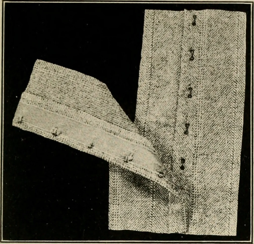 An illustration from School sewing based on home problems, 1916, leaf 360