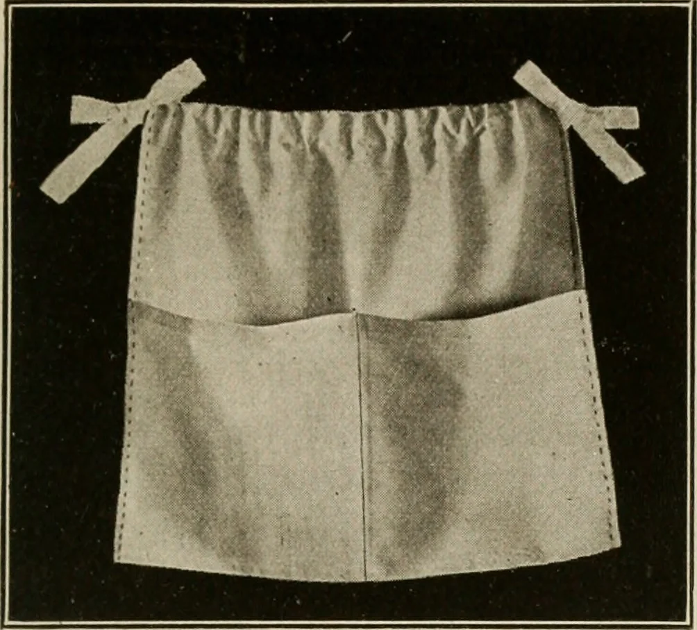 An illustration from School sewing based on home problems, 1916, leaf 44