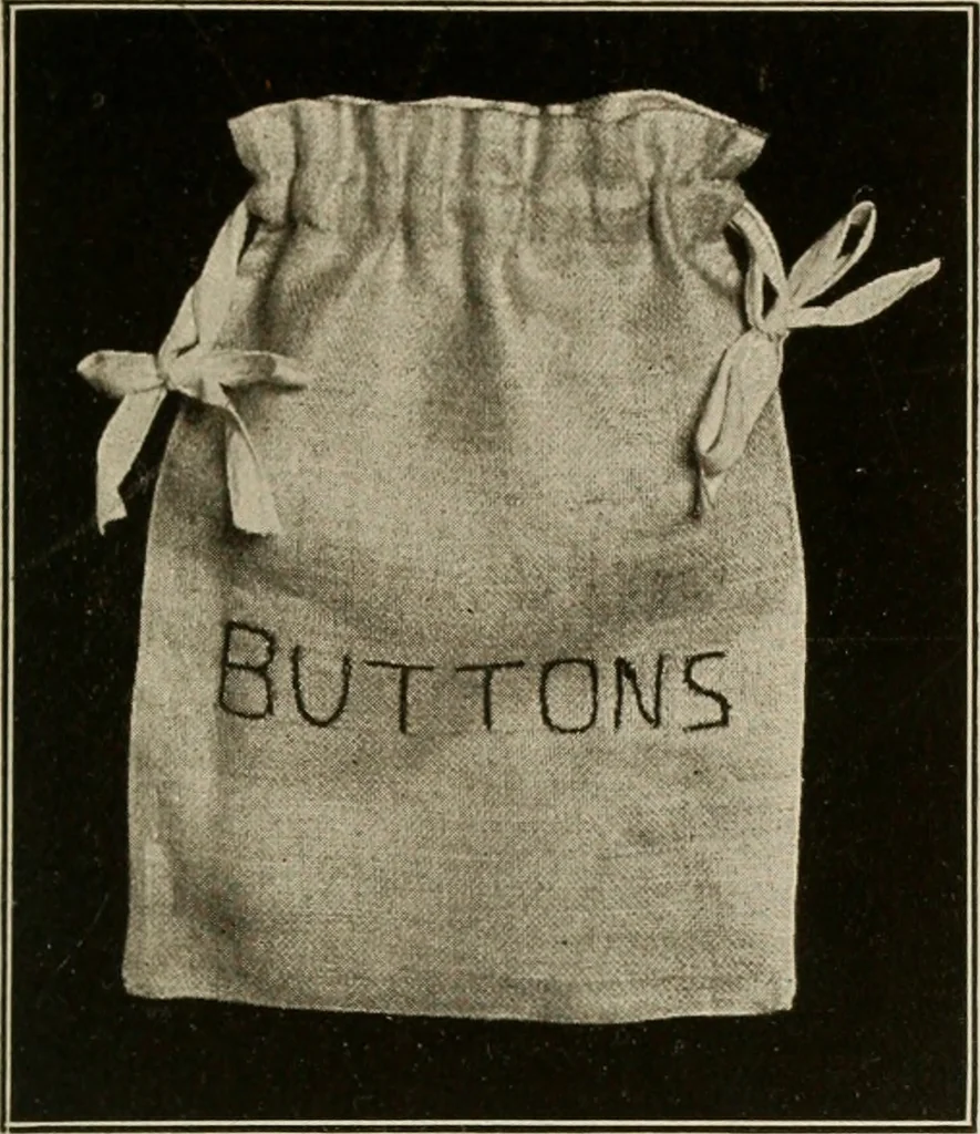 An illustration from School sewing based on home problems, 1916, leaf 52