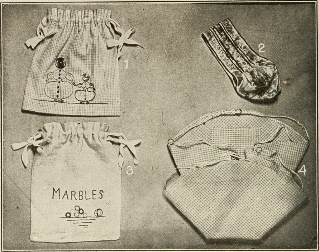An illustration from School sewing based on home problems, 1916, leaf 53