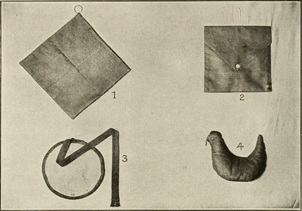 An illustration from School sewing based on home problems, 1916, leaf 61