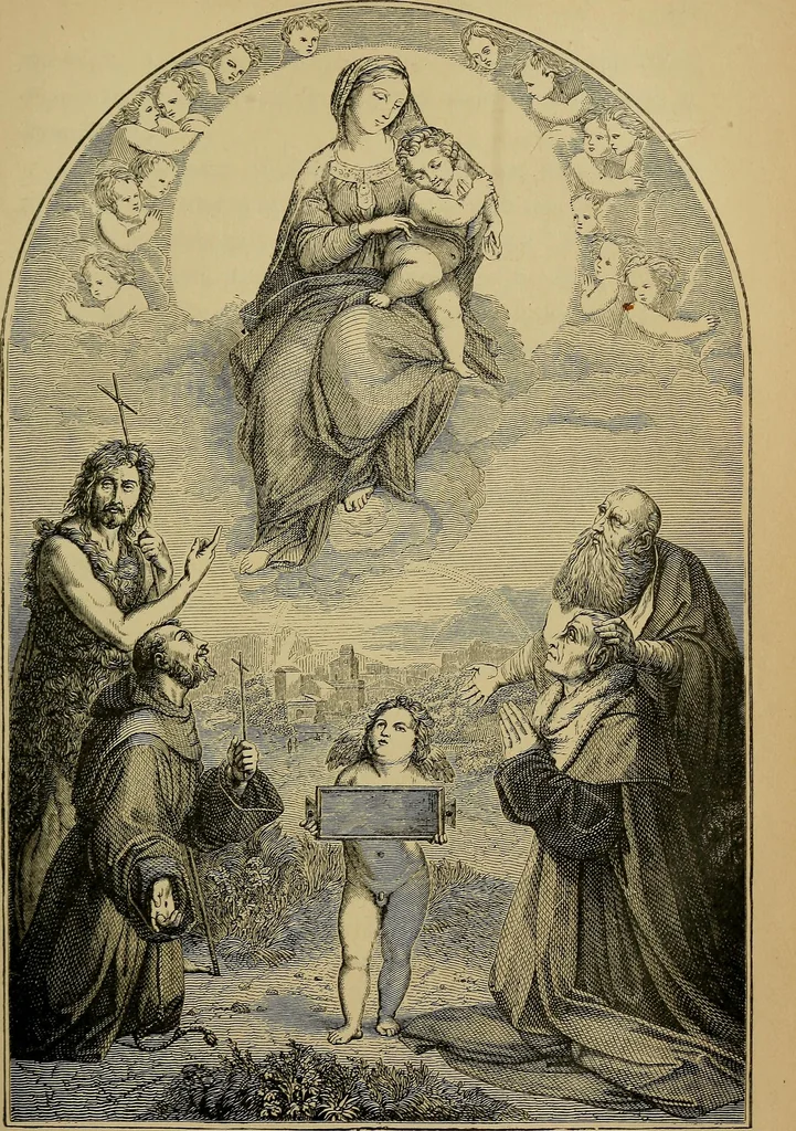 An illustration from Schools and masters of paintings : with an appendix on the principal galleries of Europe, 1888, leaf 214