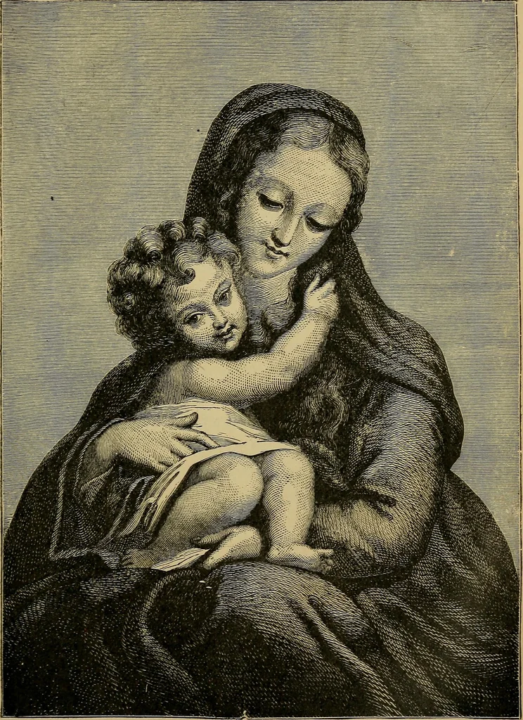 An illustration from Schools and masters of paintings : with an appendix on the principal galleries of Europe, 1888, leaf 222