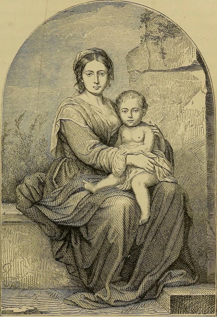 An illustration from Schools and masters of paintings : with an appendix on the principal galleries of Europe, 1888, leaf 432