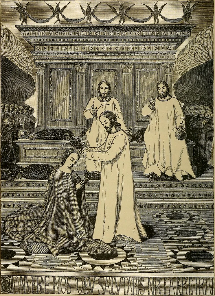 An illustration from Schools and masters of paintings : with an appendix on the principal galleries of Europe, 1888, leaf 47