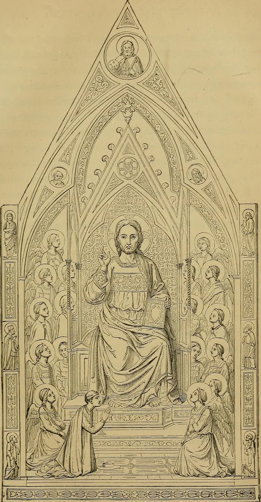 An illustration from Schools and masters of paintings : with an appendix on the principal galleries of Europe, 1888, leaf 66