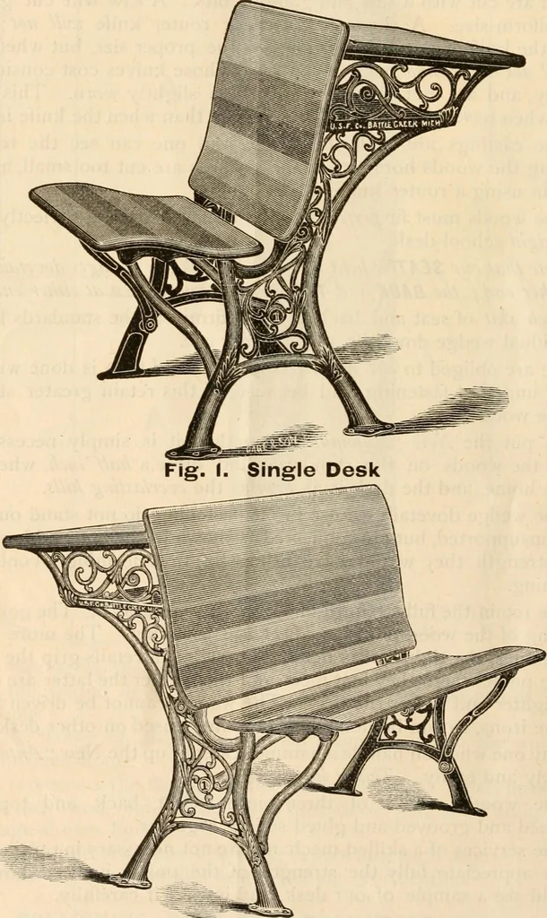 An illustration from School supplies., 1890, leaf 11