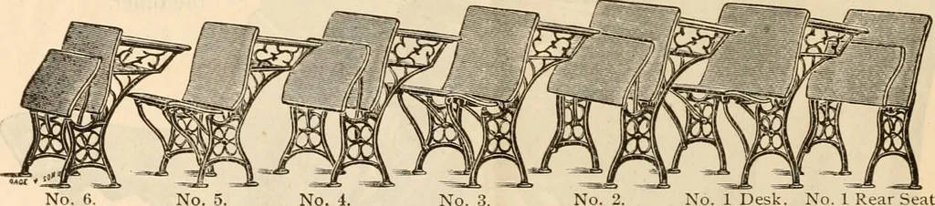 An illustration from School supplies., 1890, leaf 13