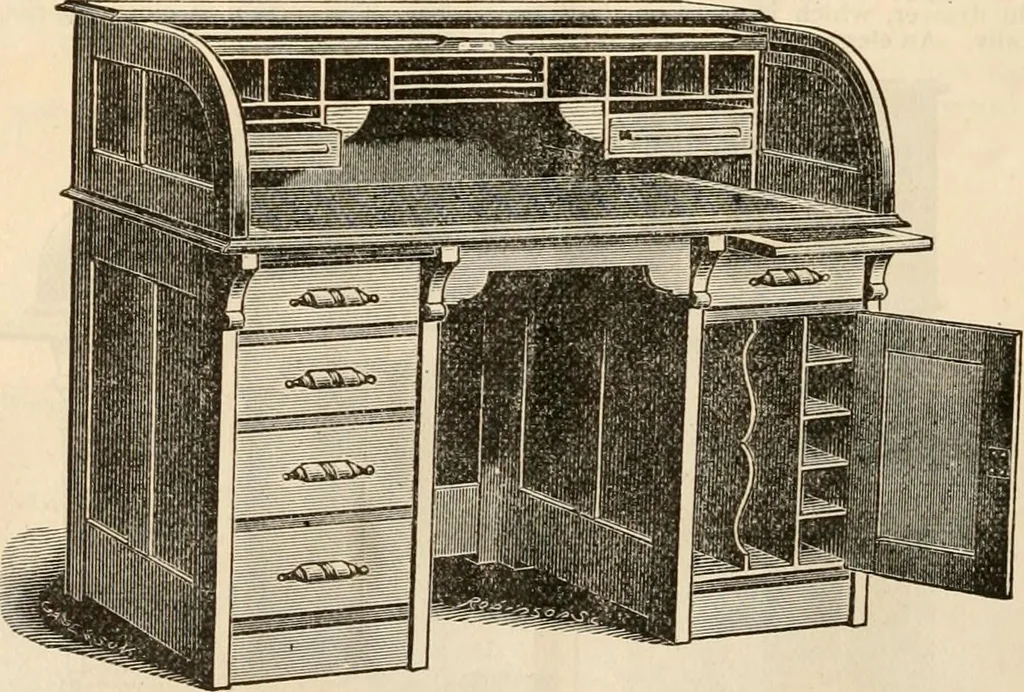 An illustration from School supplies., 1890, leaf 23