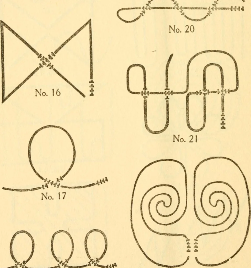 An illustration from School tactics and maze running, 1916, leaf 77