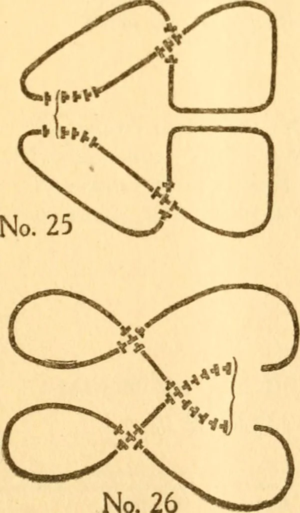 An illustration from School tactics and maze running, 1916, leaf 78