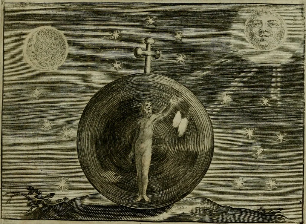 An illustration from Emblemata Florentii Schoonhovii I.C. Goudani, partim moralia, partim etiam civilia. Cum latiori eorundem ejusdem auctoris interpretatione. Accedunt et alia quaedam poëmatia in alijs poëmatum suorum libris non contenta, 1618, leaf 16