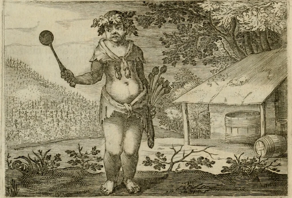 An illustration from Emblemata Florentii Schoonhovii I.C. Goudani, partim moralia, partim etiam civilia. Cum latiori eorundem ejusdem auctoris interpretatione. Accedunt et alia quaedam poëmatia in alijs poëmatum suorum libris non contenta, 1618, leaf 49