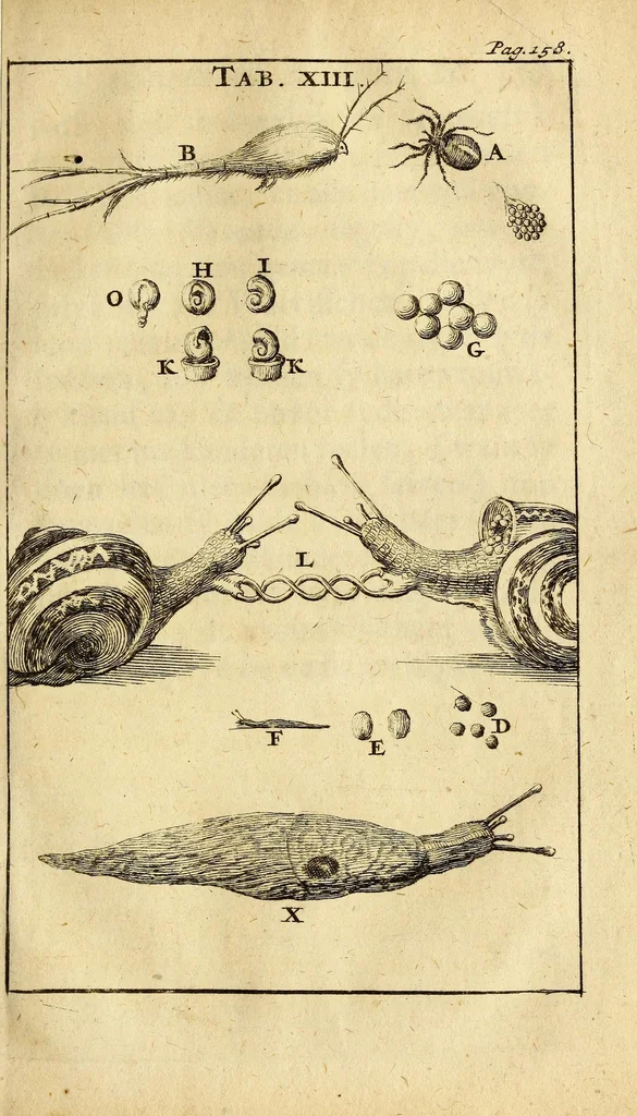 An illustration from Schou-burg der rupsen, wormen, ma'den, en vliegende dierkens daar uit voortkomende : door eigen ondervindinge by een gebragt, 1688, leaf 233