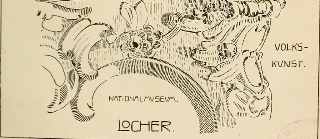 An illustration from Schule und Museum, 1910, leaf 38