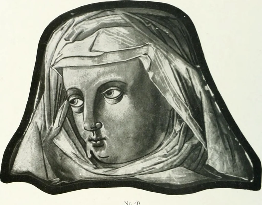 An illustration from Schwäbische Glasmalerei, 1912, leaf 103