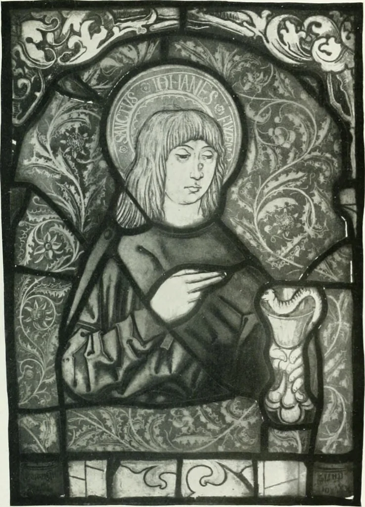 An illustration from Schwäbische Glasmalerei, 1912, leaf 104