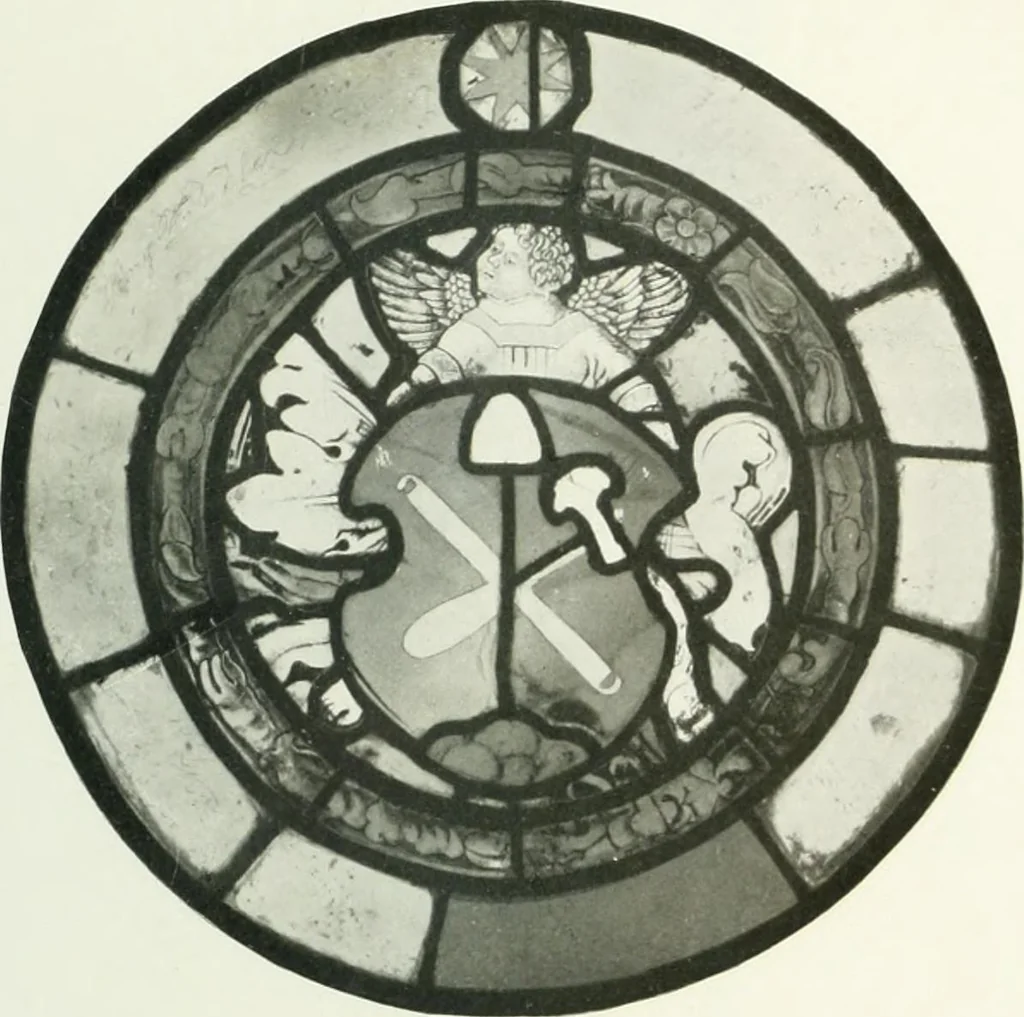 An illustration from Schwäbische Glasmalerei, 1912, leaf 110