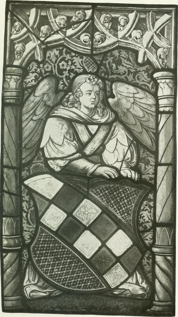 An illustration from Schwäbische Glasmalerei, 1912, leaf 114