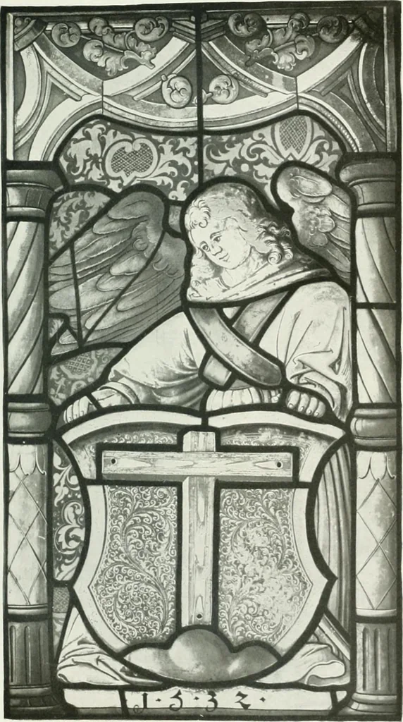 An illustration from Schwäbische Glasmalerei, 1912, leaf 116