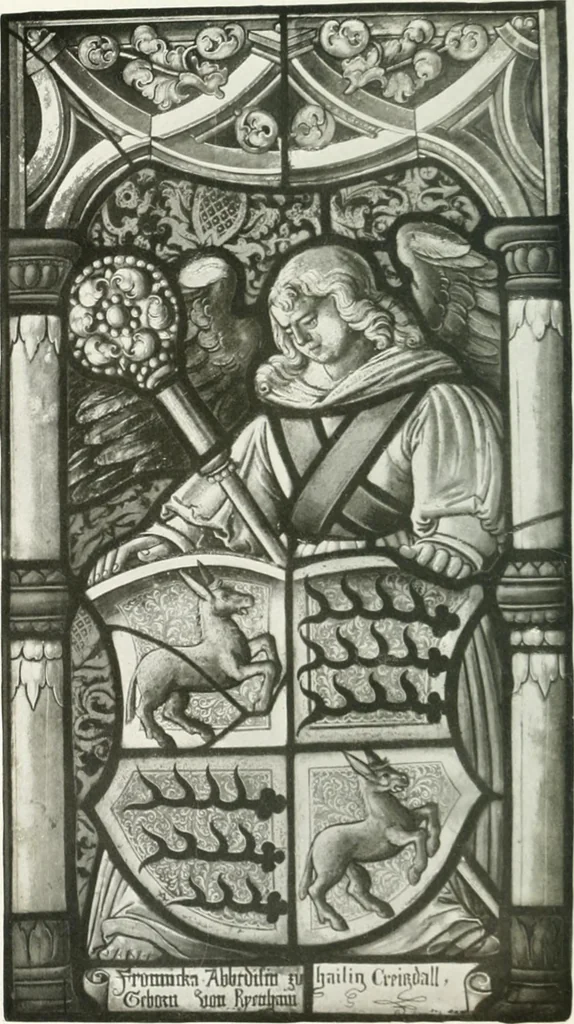 An illustration from Schwäbische Glasmalerei, 1912, leaf 117