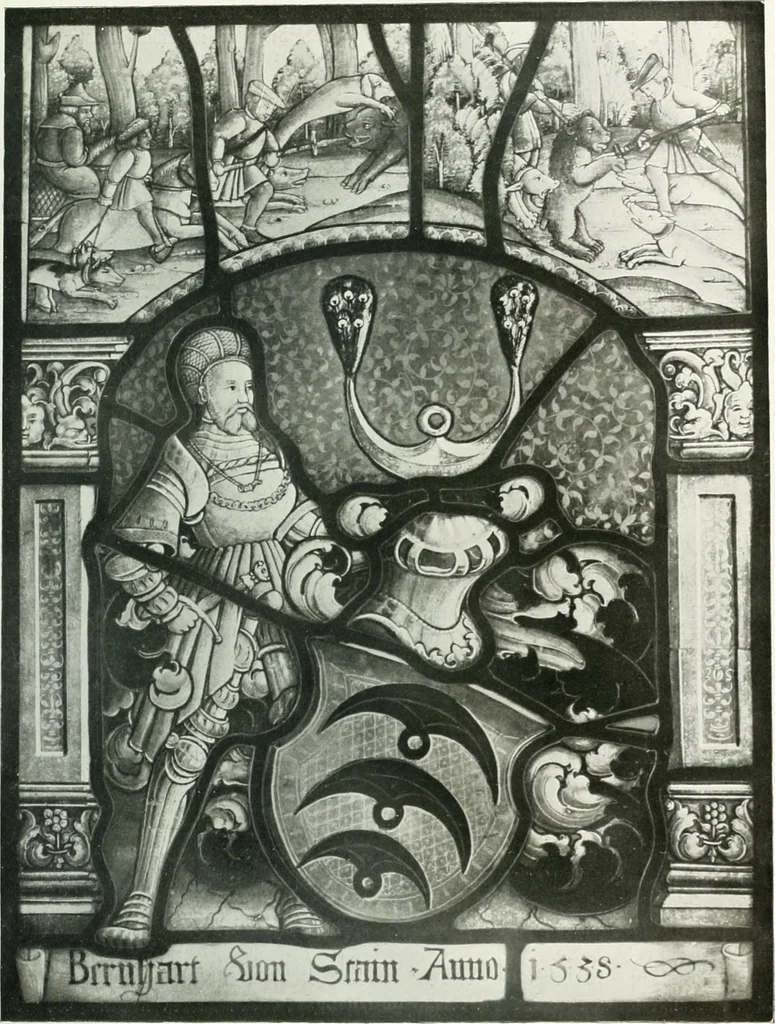 An illustration from Schwäbische Glasmalerei, 1912, leaf 120