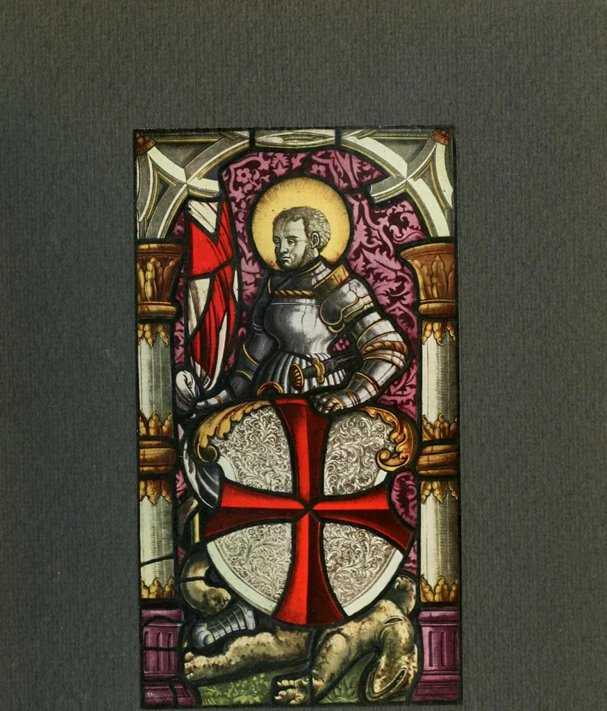 An illustration from Schwäbische Glasmalerei, 1912, leaf 122