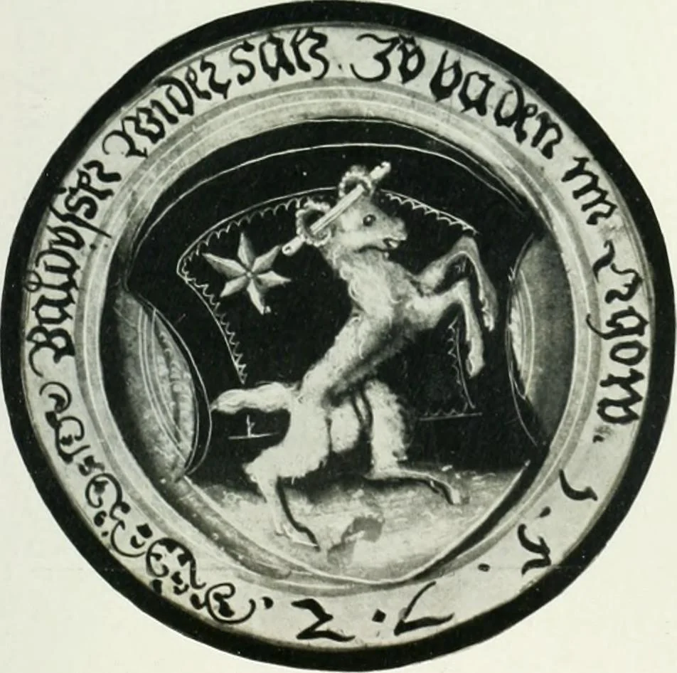 An illustration from Schwäbische Glasmalerei, 1912, leaf 130