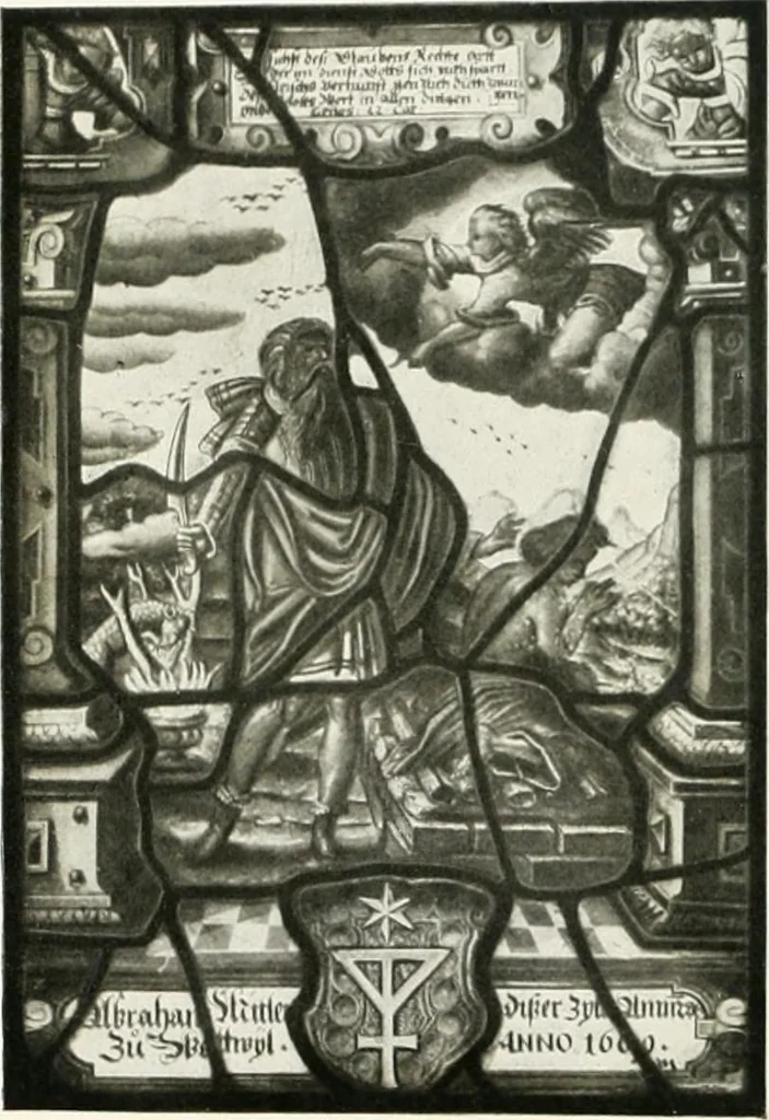 An illustration from Schwäbische Glasmalerei, 1912, leaf 149