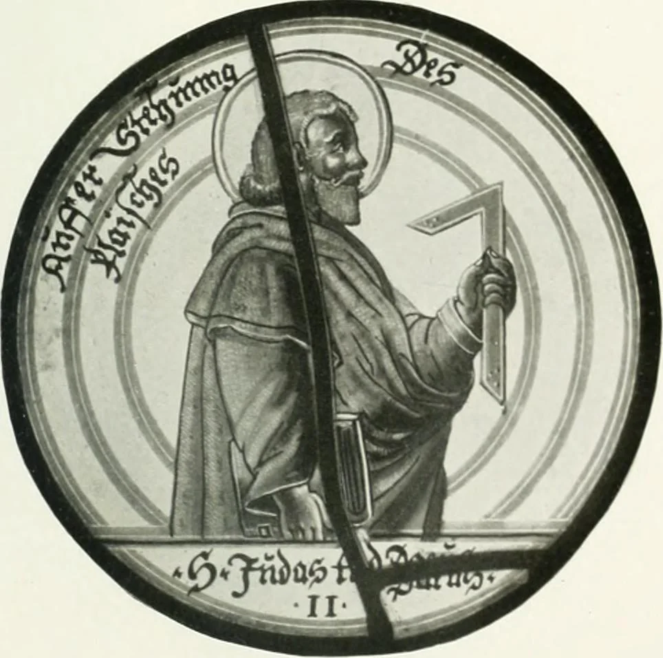 An illustration from Schwäbische Glasmalerei, 1912, leaf 162