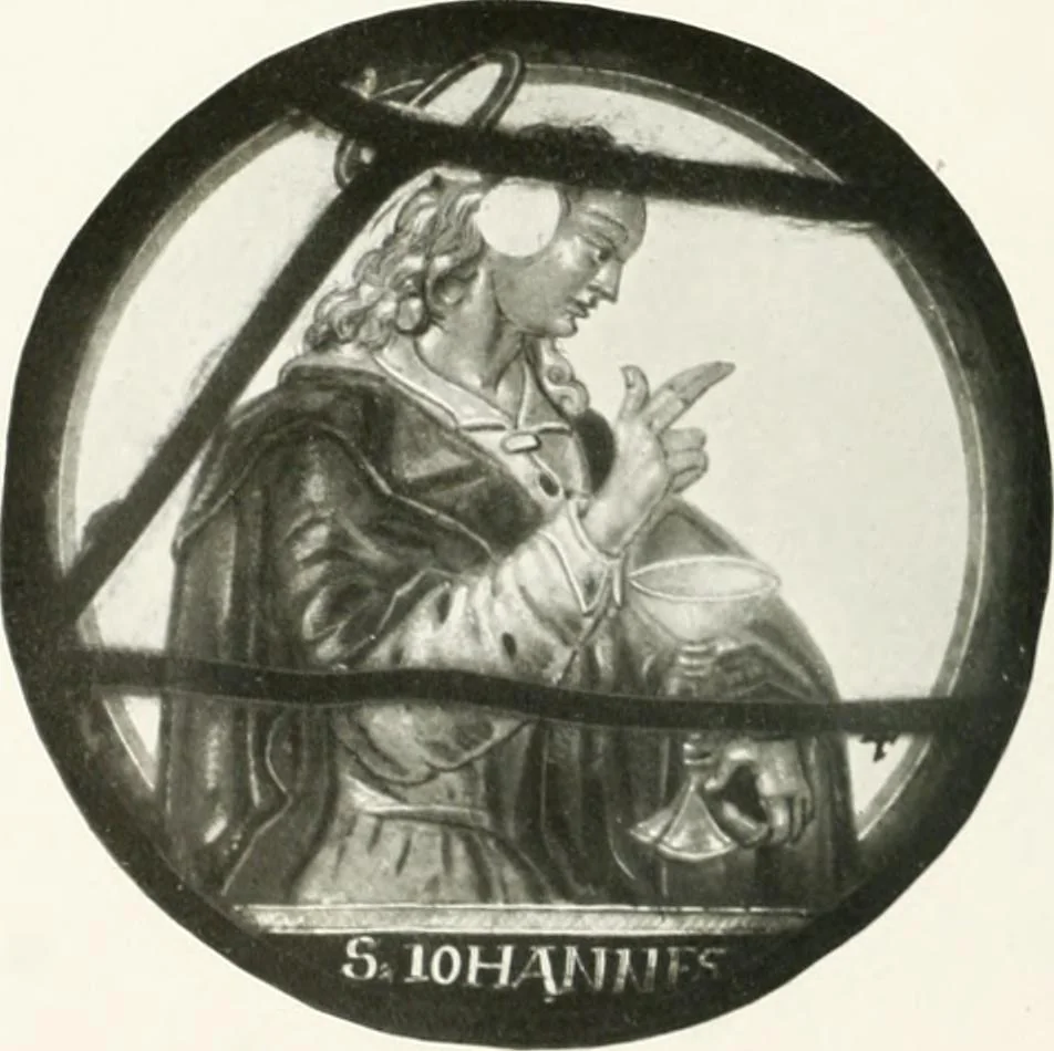 An illustration from Schwäbische Glasmalerei, 1912, leaf 163