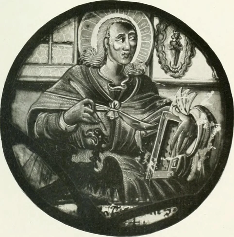 An illustration from Schwäbische Glasmalerei, 1912, leaf 164
