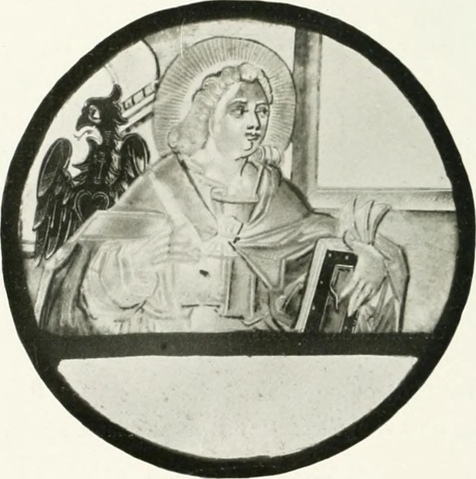 An illustration from Schwäbische Glasmalerei, 1912, leaf 165
