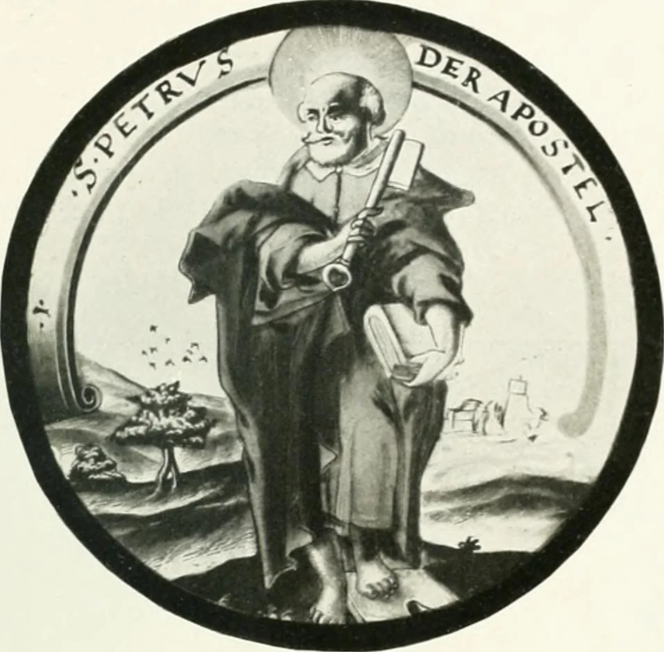 An illustration from Schwäbische Glasmalerei, 1912, leaf 180