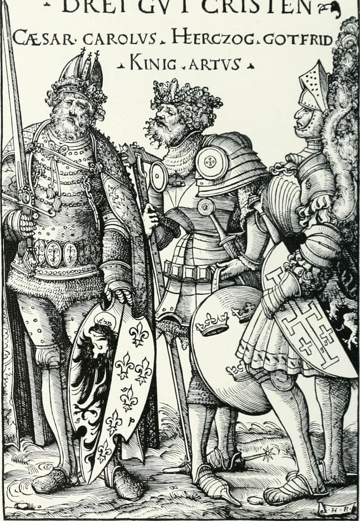 An illustration from Schwäbische Glasmalerei, 1912, leaf 31