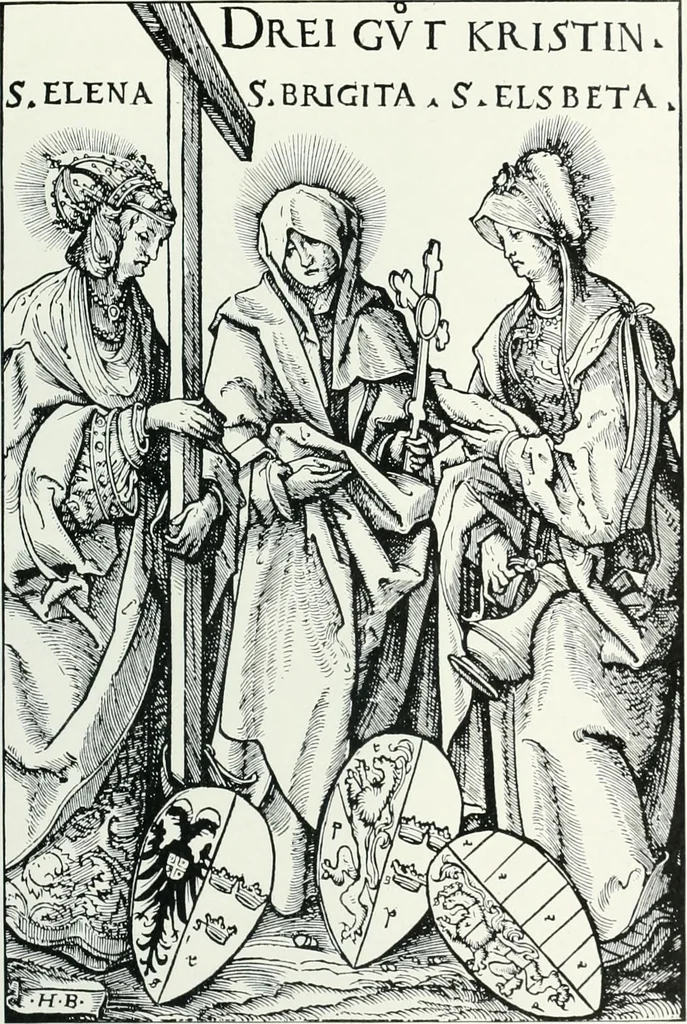 An illustration from Schwäbische Glasmalerei, 1912, leaf 32