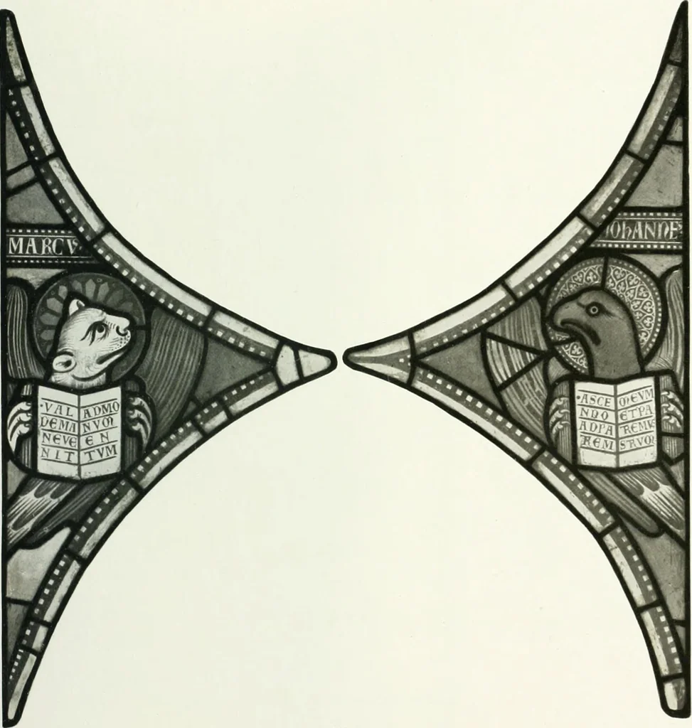 An illustration from Schwäbische Glasmalerei, 1912, leaf 70