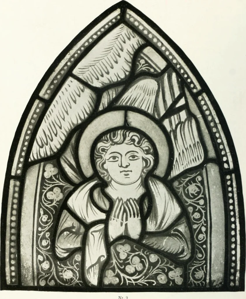 An illustration from Schwäbische Glasmalerei, 1912, leaf 73