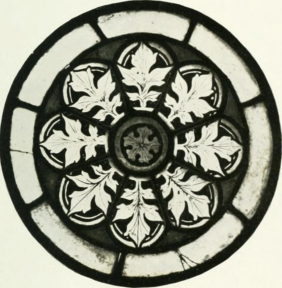 An illustration from Schwäbische Glasmalerei, 1912, leaf 74