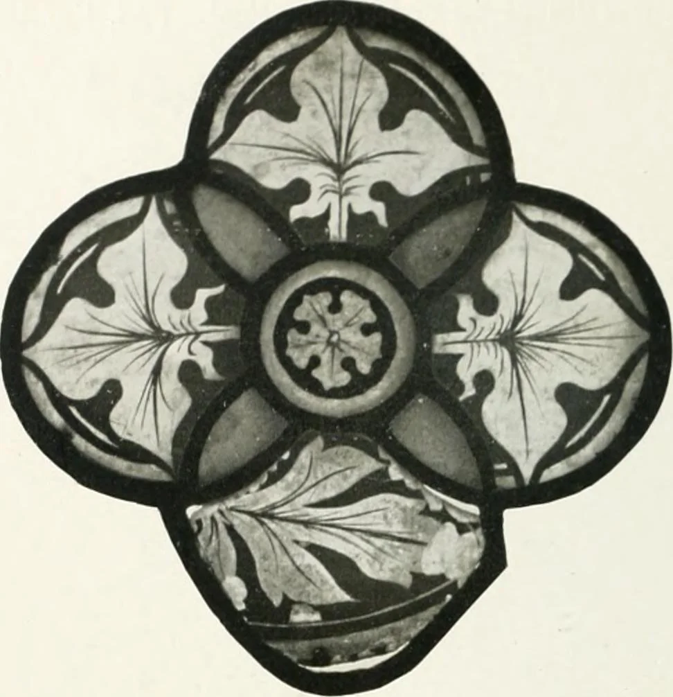 An illustration from Schwäbische Glasmalerei, 1912, leaf 75