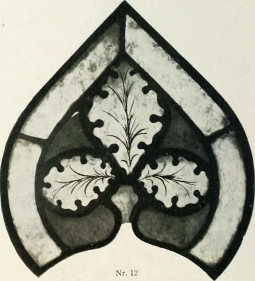An illustration from Schwäbische Glasmalerei, 1912, leaf 75