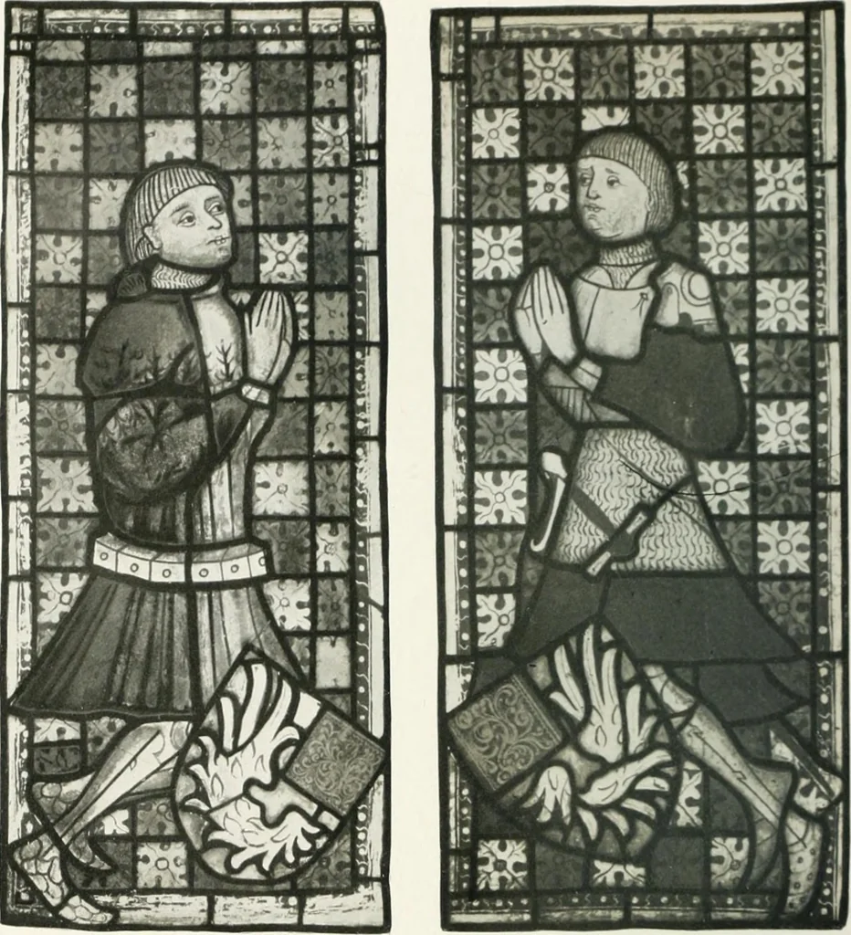 An illustration from Schwäbische Glasmalerei, 1912, leaf 81